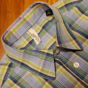 🦄 HP 🦄Co-op Barneys Men Short Sleeve Shirt M